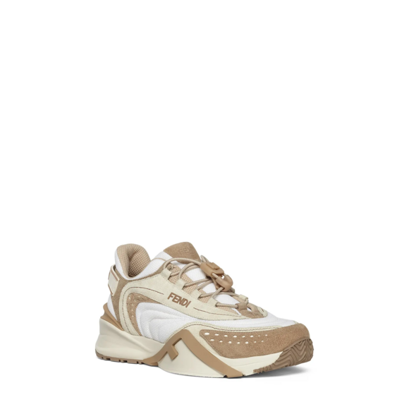 Fendi Shoes - Fendi Flow Sneaker NIB Size 8 in Tan